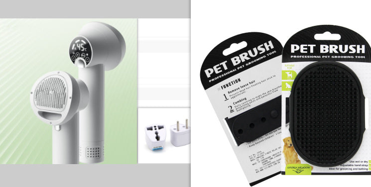 Smart Hair Dryer Grooming Comb