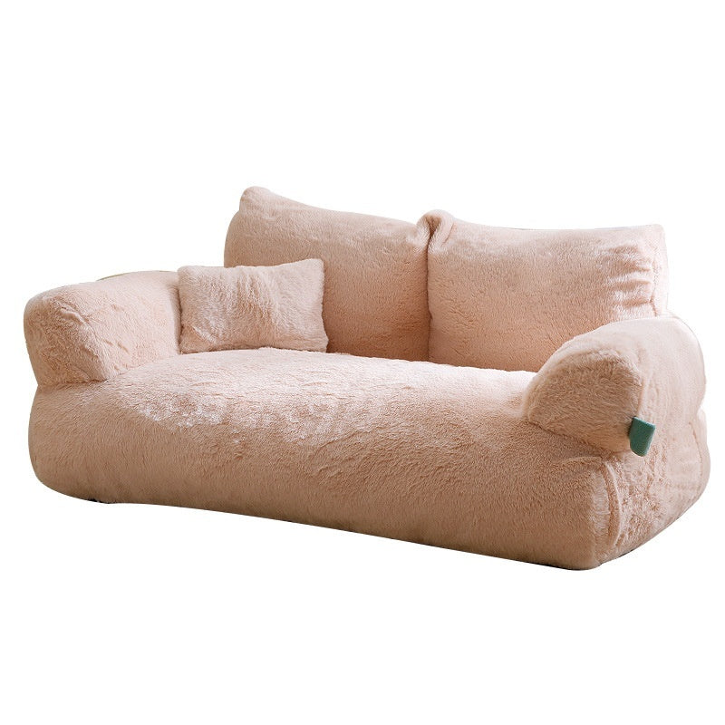 Flannel Warm Sofa Bed