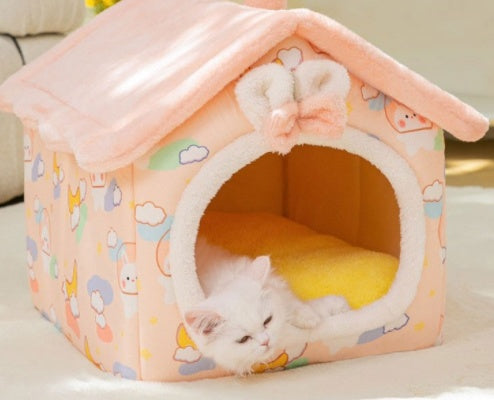 Foldable Enclosed Bed House