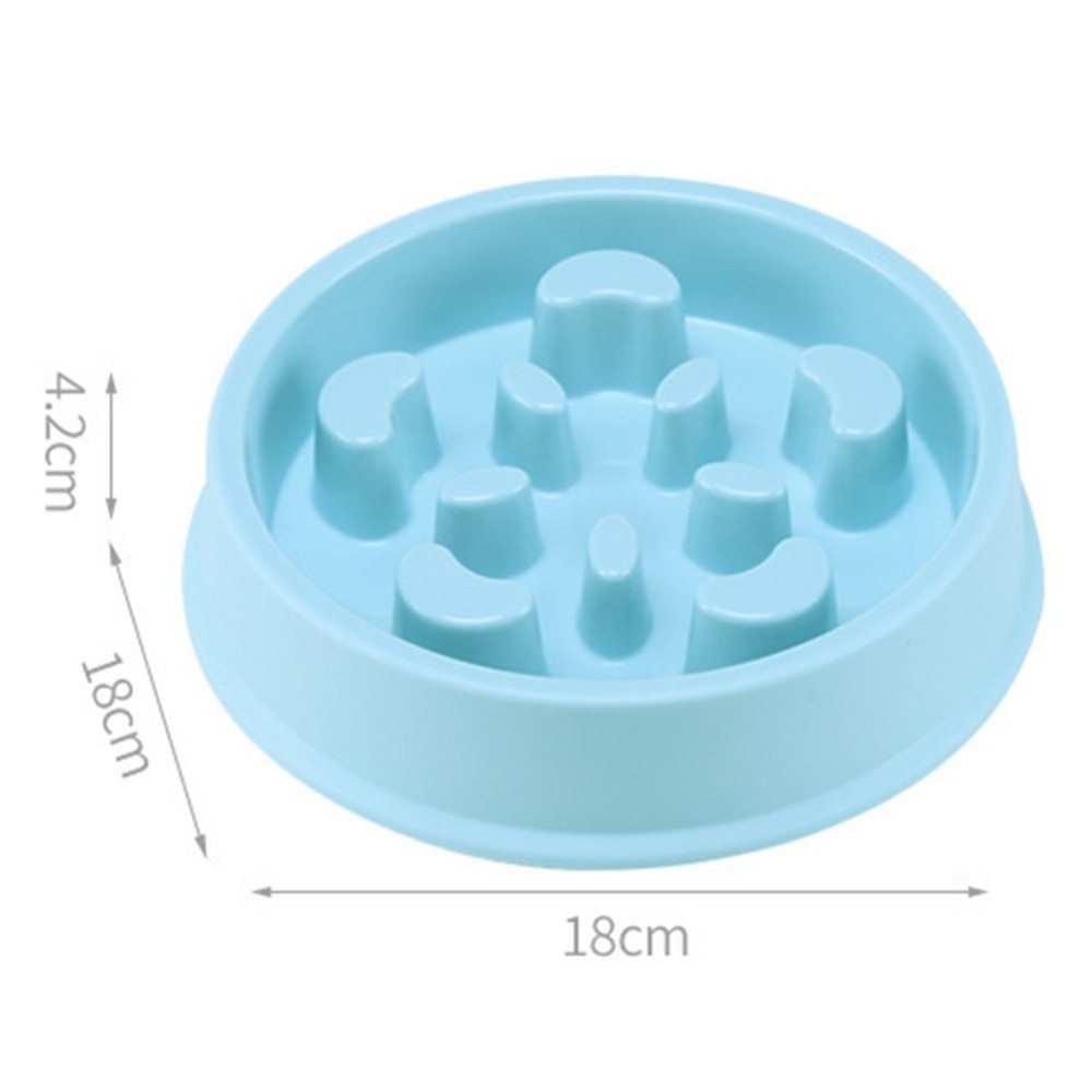 Anti-Choking Slow Feeder Bowl Puzzle Design