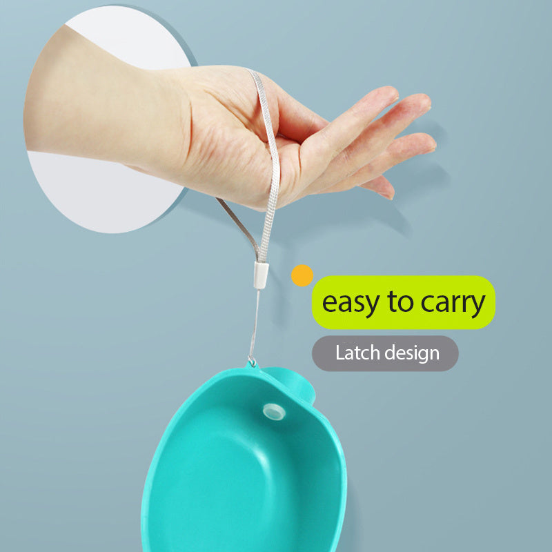 Portable Water Bottle Bowl