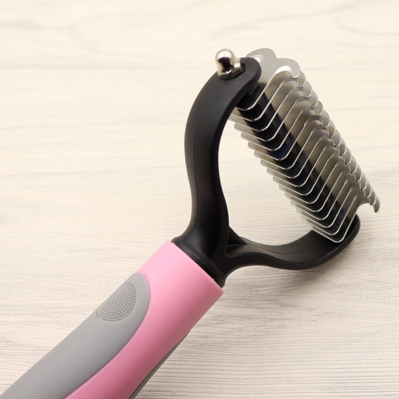 Double-Sided Dematting Comb