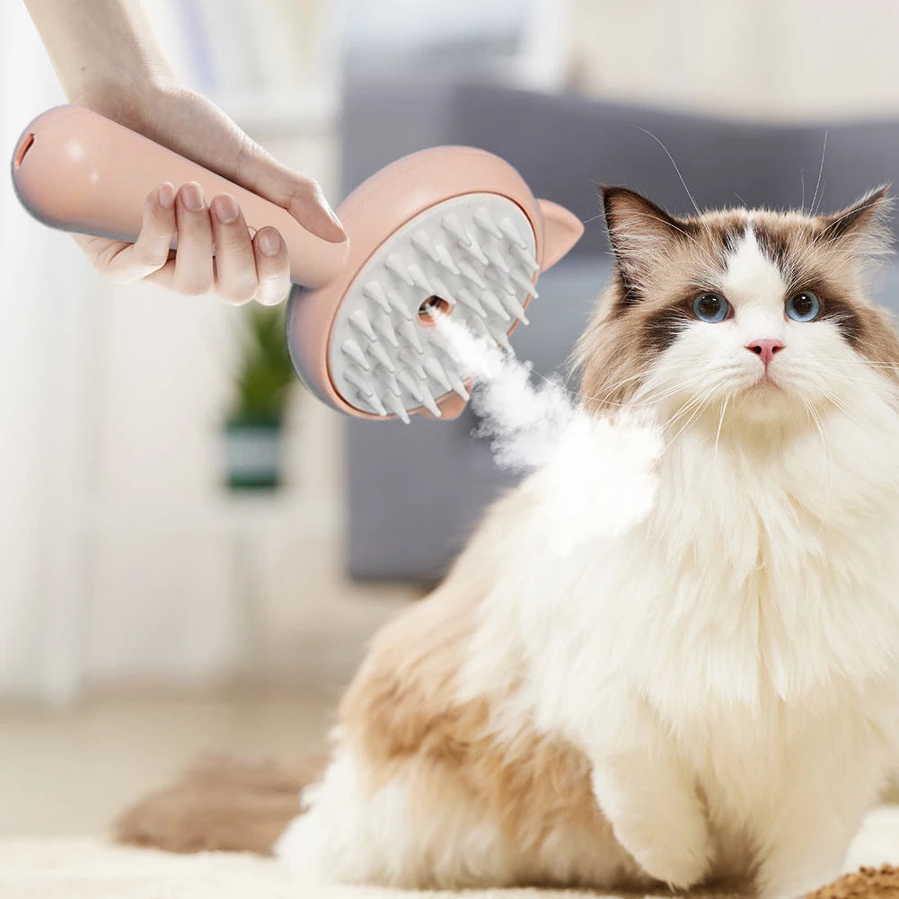 Rechargeable Grooming Mist Brush
