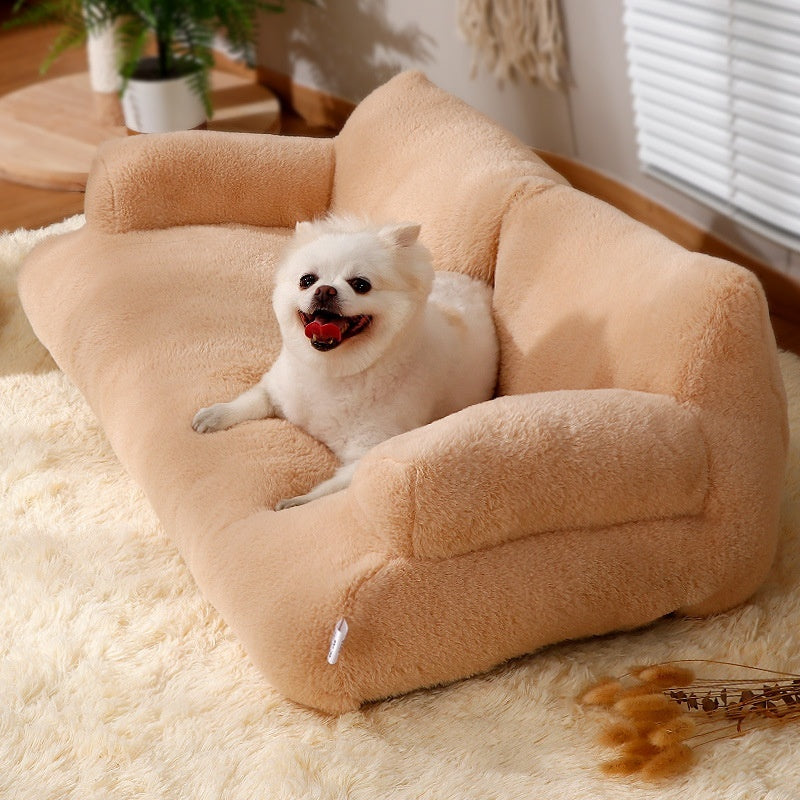 Flannel Warm Sofa Bed