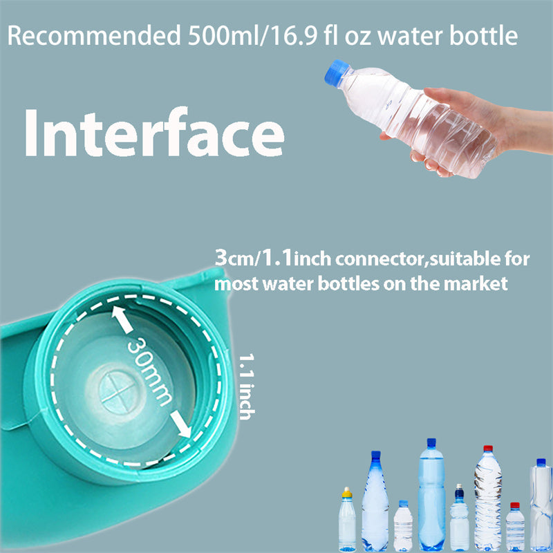 Portable Water Bottle Bowl