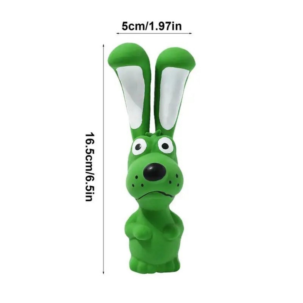 Latex Hippo Squeaky Chew Toy