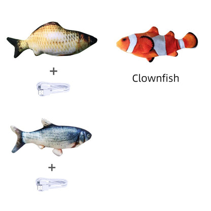 Electric Jumping Fish Toy
