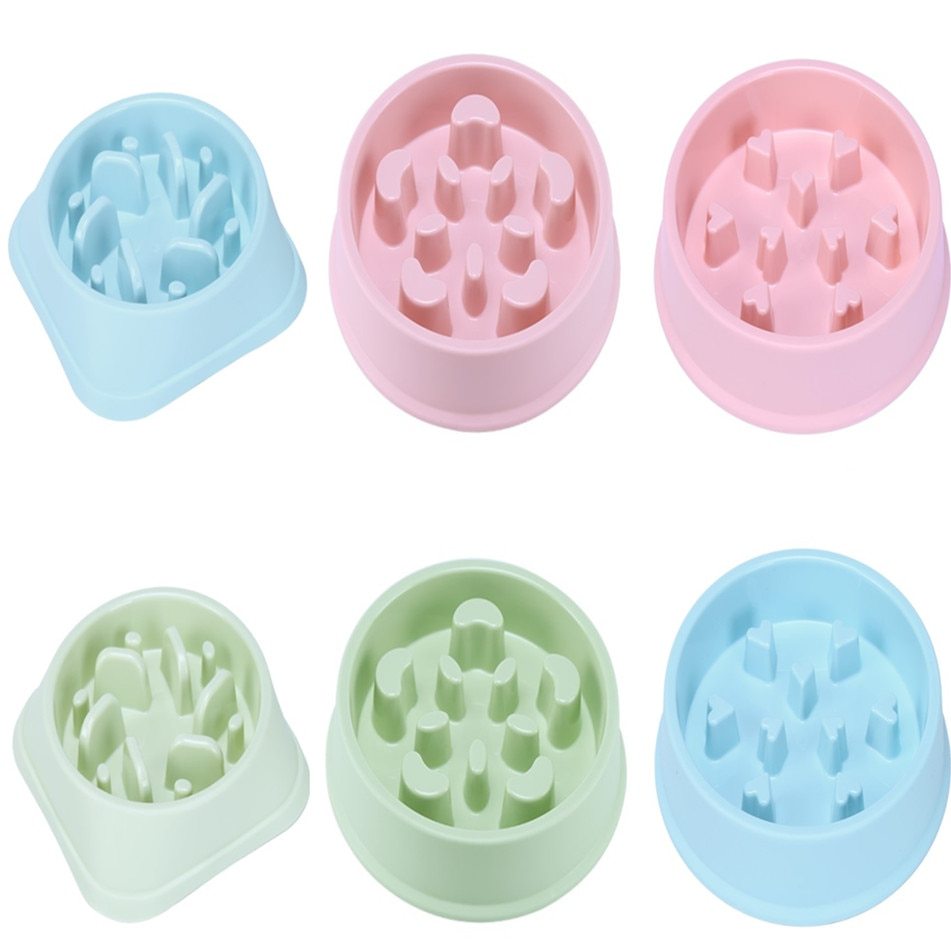 Anti-Choking Slow Feeder Bowl Puzzle Design