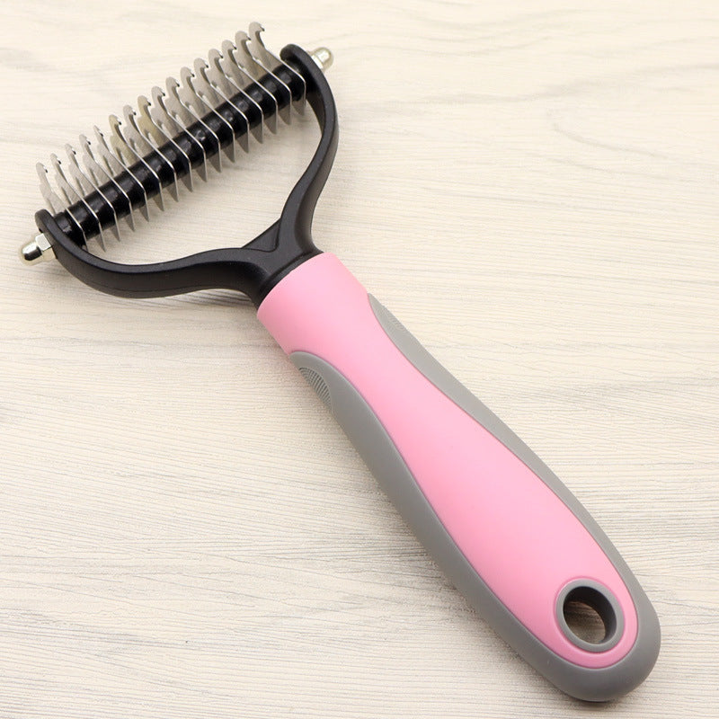 Double-Sided Dematting Comb