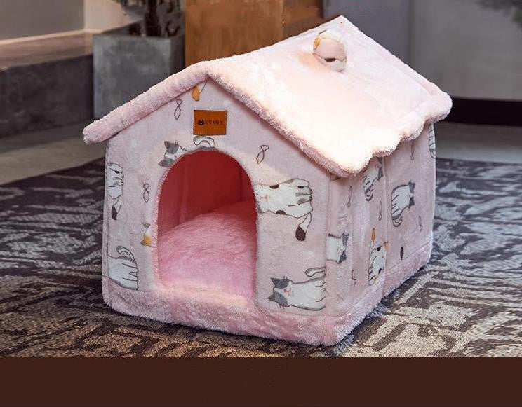 Foldable Enclosed Bed House