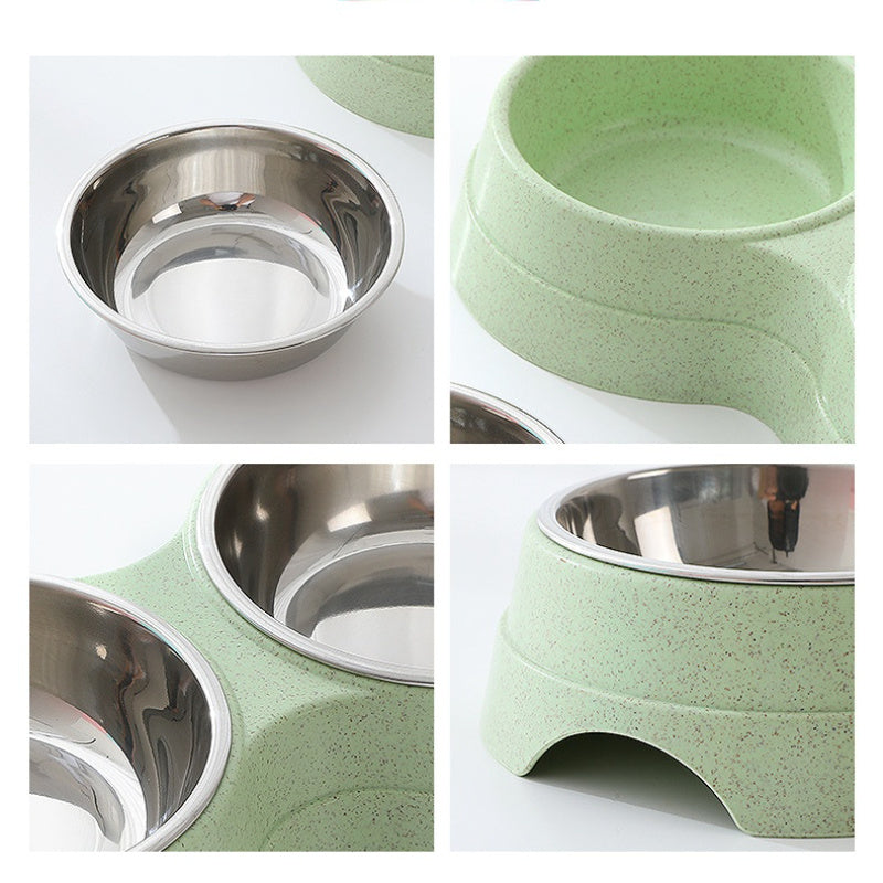 Double Stainless Steel Feeder