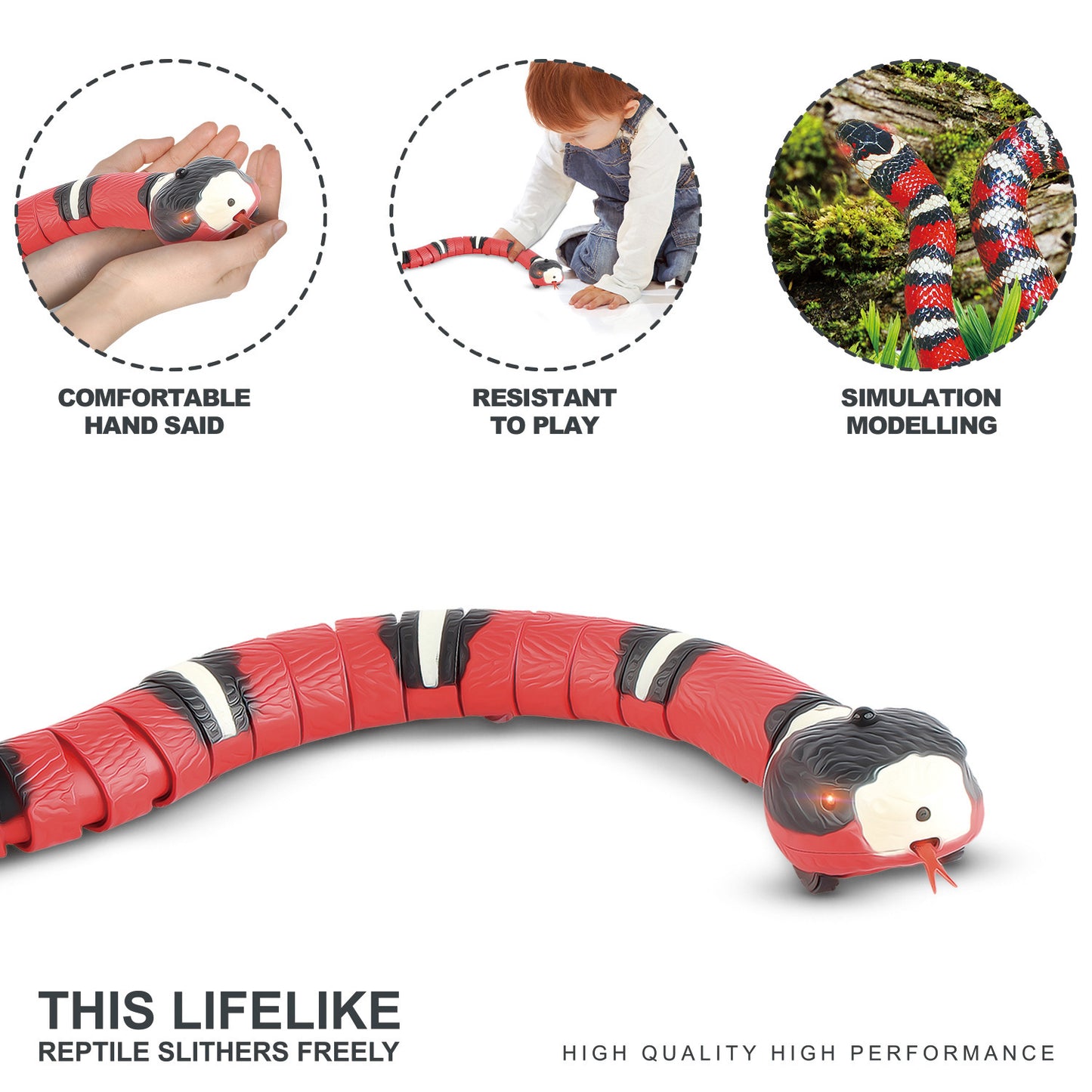 Smart Interactive Snake Toy
