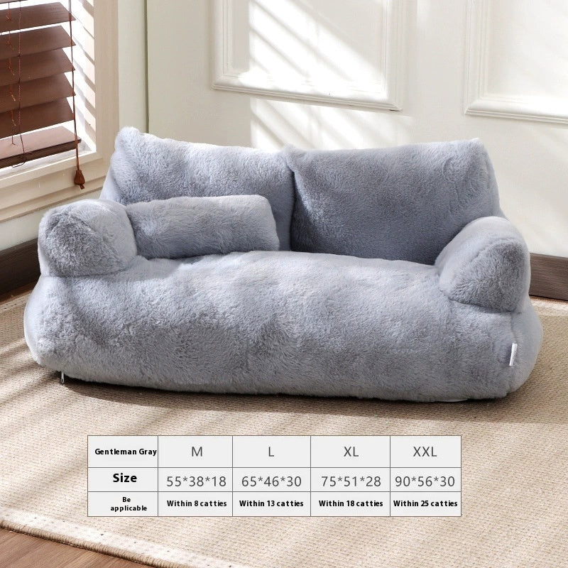 Flannel Warm Sofa Bed