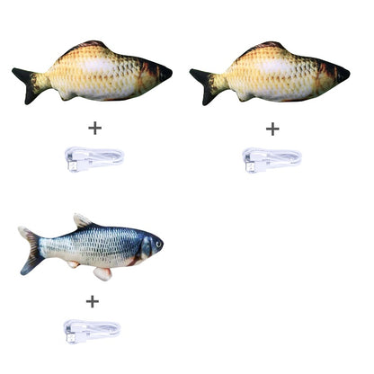 Electric Jumping Fish Toy
