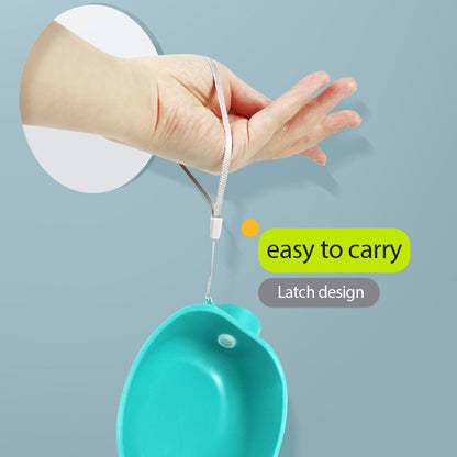 Portable Water Bottle Bowl