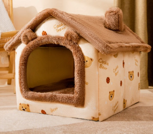 Foldable Enclosed Bed House