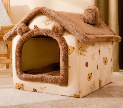 Foldable Enclosed Bed House
