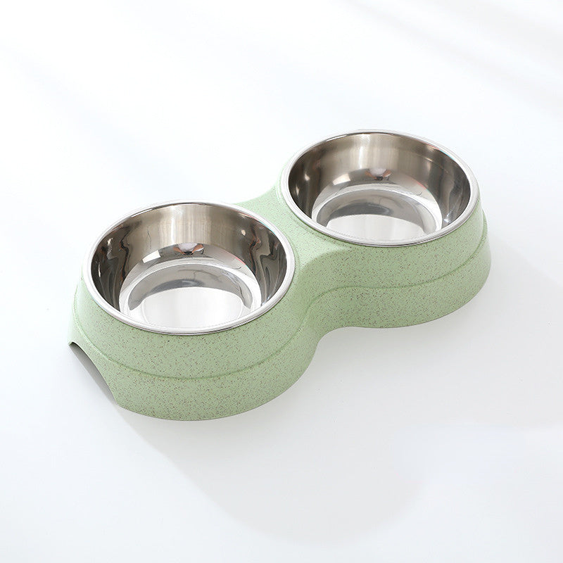 Double Stainless Steel Feeder