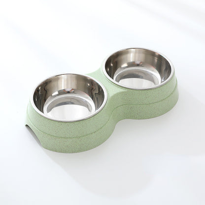 Double Stainless Steel Feeder