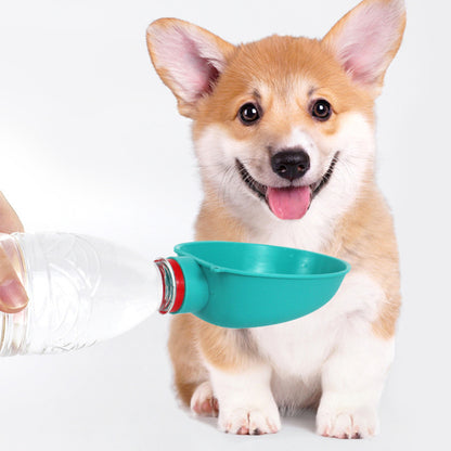 Portable Water Bottle Bowl