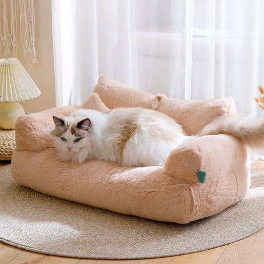Flannel Warm Sofa Bed