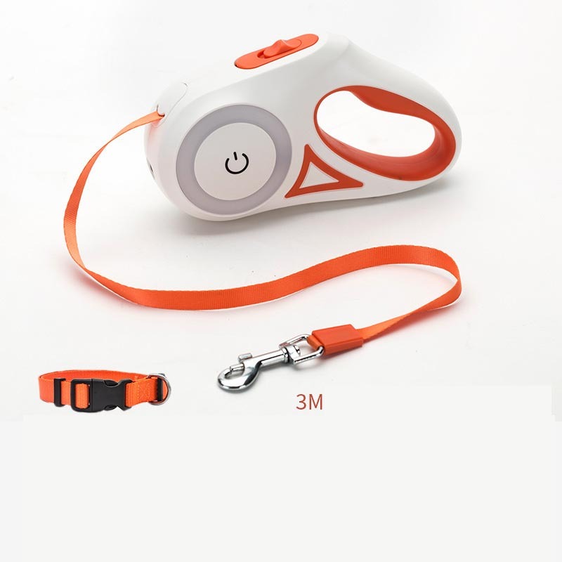 Retractable Leash with Collar