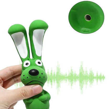 Latex Hippo Squeaky Chew Toy