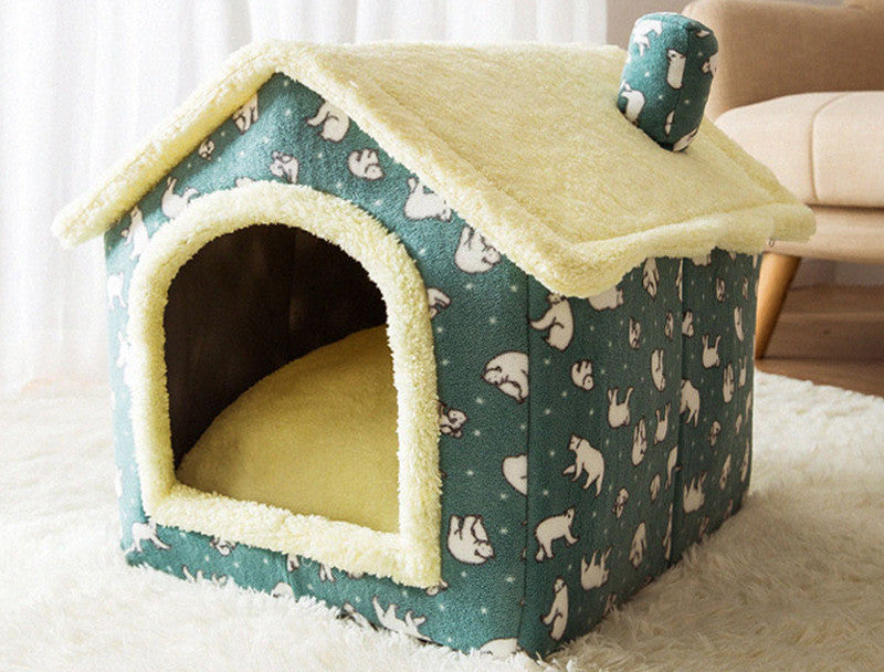 Foldable Enclosed Bed House