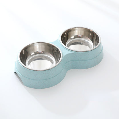 Double Stainless Steel Feeder