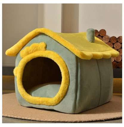 Foldable Enclosed Bed House