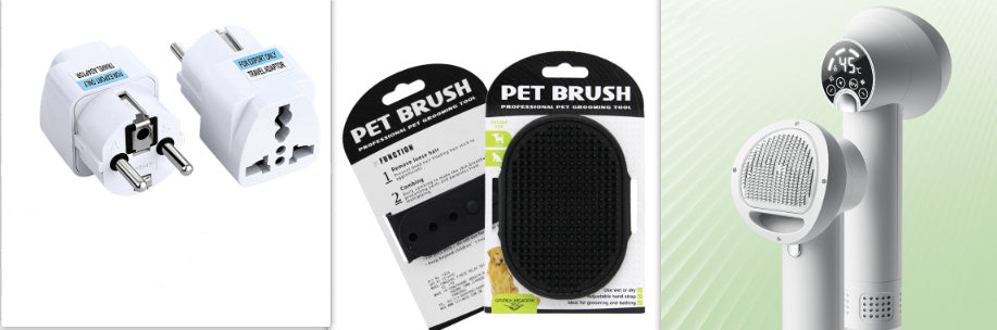 Smart Hair Dryer Grooming Comb