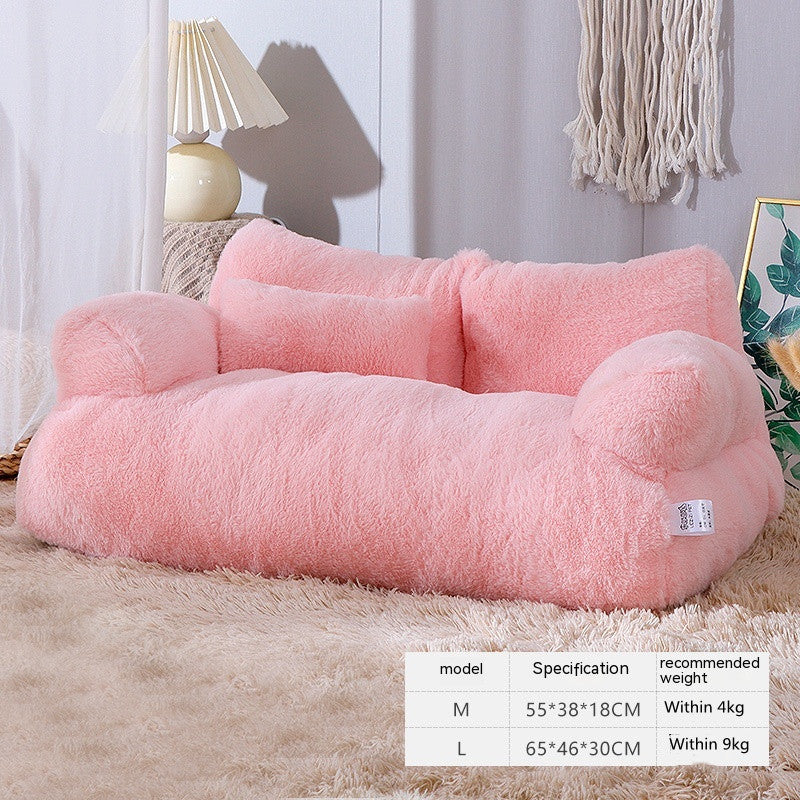 Flannel Warm Sofa Bed