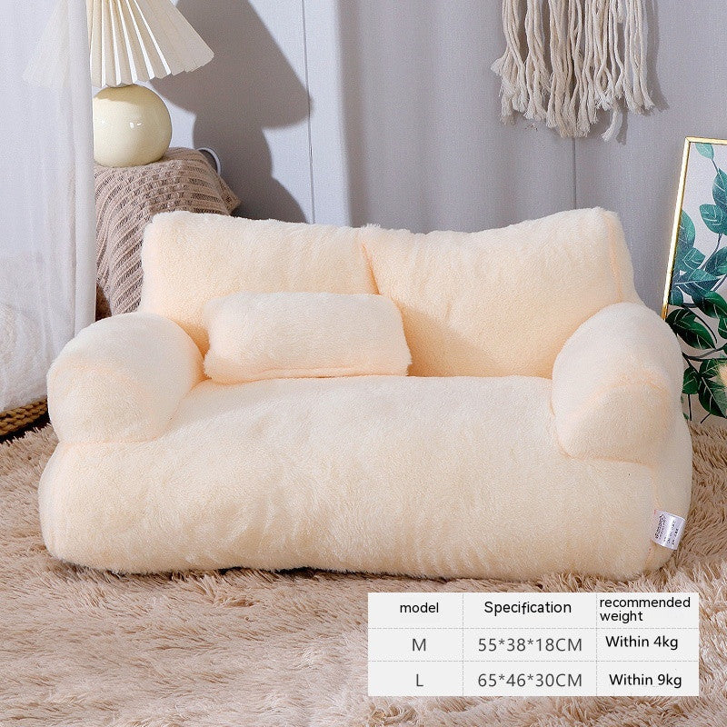 Flannel Warm Sofa Bed
