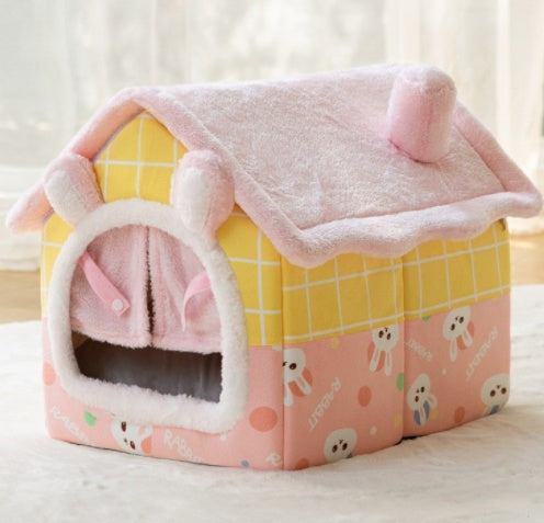 Foldable Enclosed Bed House