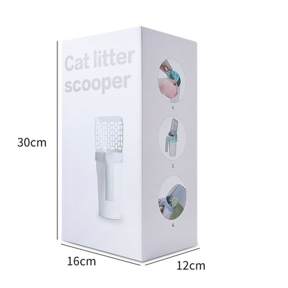 Durable Plastic Litter Scoop