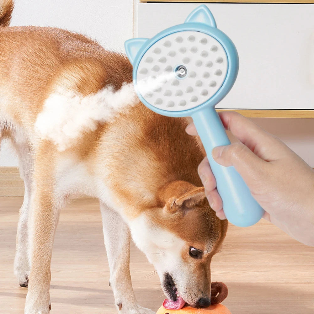 Rechargeable Grooming Mist Brush