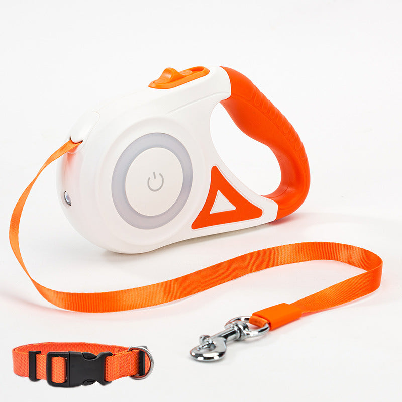 Retractable Leash with Collar